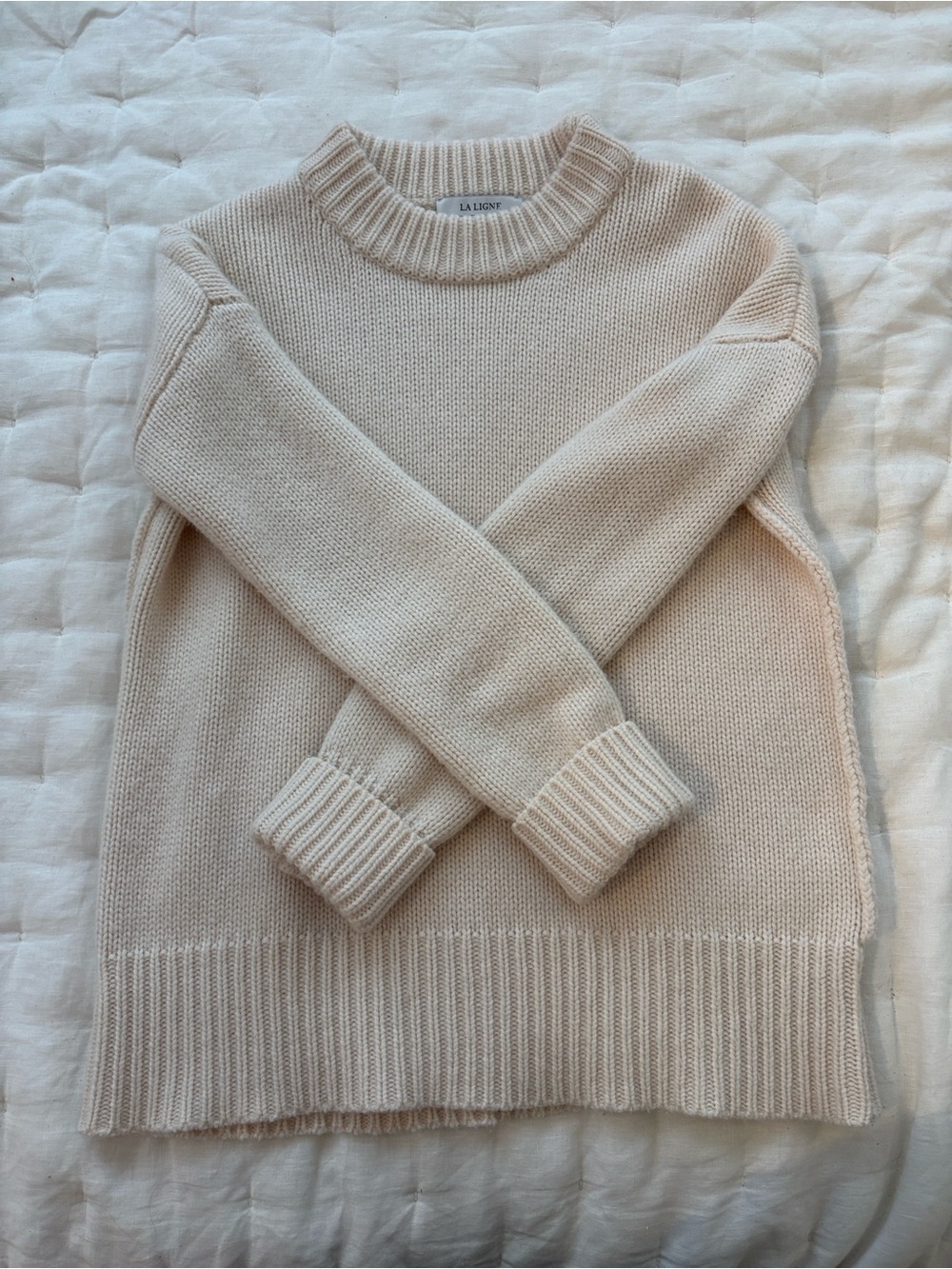 La Ligne Marin Sweater in Cream